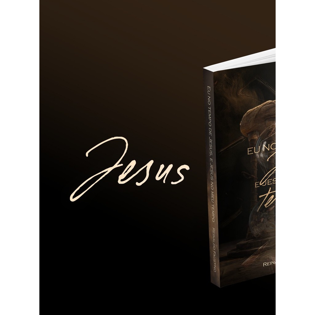 Capa de Eu no tempo de Jesus e Jesus no meu tempo