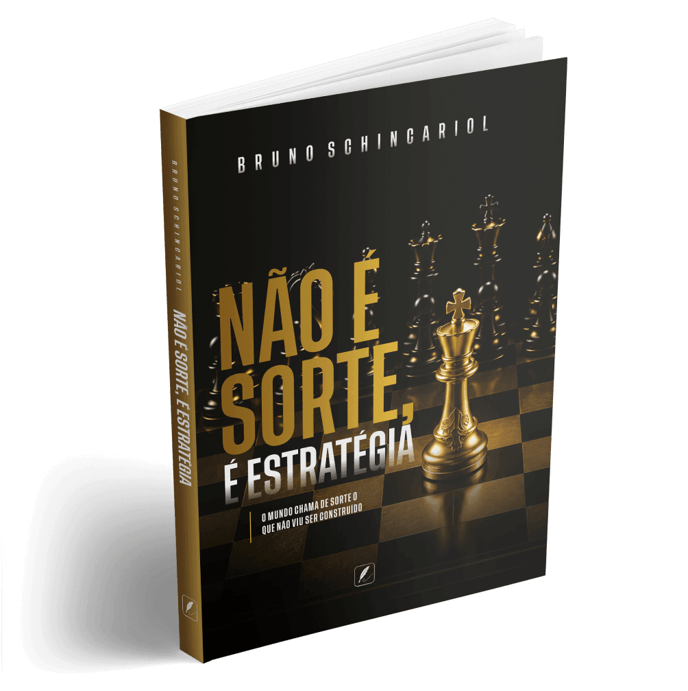 Capa de Não é sorte, é estratégia!